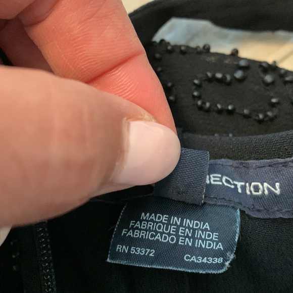 French Connection beaded shorts jumpsuit size 6 - Picture 10 of 12